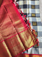 Load image into Gallery viewer, RAJSI CHITRA - Pure Kanjivaram Silk Saree with Gold Zari
