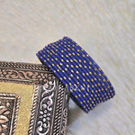 Load image into Gallery viewer, Matte dot Bangles - Denim
