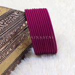 Load image into Gallery viewer, Matte Bangles - Cranberry
