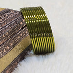 Load image into Gallery viewer, Metallic Bangles - Olive
