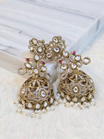 Load image into Gallery viewer, KASHVI earrings (White)
