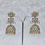 Load image into Gallery viewer, KASHVI earrings (White)
