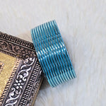 Load image into Gallery viewer, Metallic Bangles - Pastel Blue
