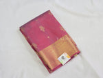Load image into Gallery viewer, Mughal Motifs x Semi Soft Silk Saree - Dusky Rose Pink

