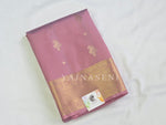 Load image into Gallery viewer, Mughal Motifs x Semi Soft Silk Saree - Mauve Pink (Dual Tone)
