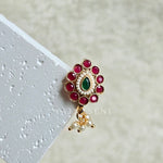 Load image into Gallery viewer, BHUVA - Nosepin (Rani x Green)
