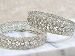 Load image into Gallery viewer, NAVIRA - pair of bangles (Silver)
