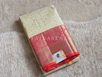Load image into Gallery viewer, SUNLIT HORIZON - Pure Kanjivaram Silk Saree with Light Gold Zari
