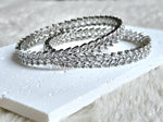 Load image into Gallery viewer, ALANI - pair of bangles (Silver)
