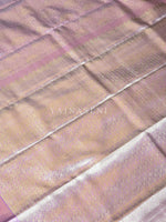 Load image into Gallery viewer, DUSKY ORCHID - Pure Kanjivaram Silk Saree with Light Gold Zari
