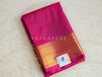 Load image into Gallery viewer, Soft Silk x Gold Zari Saree - Magenta
