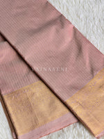 Load image into Gallery viewer, Vaira oosi x Checkered Saree - Blush
