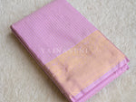 Load image into Gallery viewer, Vaira oosi x Checkered Saree - Lilac
