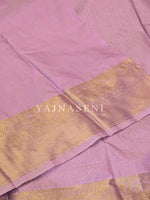 Load image into Gallery viewer, Vaira oosi x Checkered Saree - Lilac
