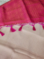 Load image into Gallery viewer, Kubera Pattu Saree - Mexican Pink
