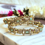 Load image into Gallery viewer, NADIA - pair of kada (Mint)
