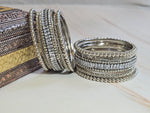 Load image into Gallery viewer, PARISHA - set of bangles (Silver)
