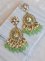 Load image into Gallery viewer, ASHVI earrings (Mint)
