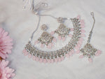 Load image into Gallery viewer, SHIFANA - silver x pastel pink
