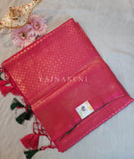 Load image into Gallery viewer, Banarasi Brocade Soft Silk Saree - Coral x Green
