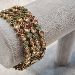 Load image into Gallery viewer, HEERA - set of 4 bangles (multicolour)
