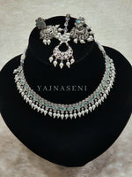 Load image into Gallery viewer, SAANVI (silver x mint)
