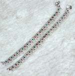 Load image into Gallery viewer, Anklet - AVANTIKA (rani x green)
