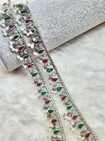 Load image into Gallery viewer, Anklet - AVANTIKA (rani x green)
