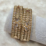 Load image into Gallery viewer, DHANYA - pair of bangles (champagne)
