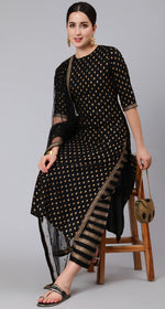 Load image into Gallery viewer, NAYRA [L/40] - Straight Cut Kurti Set
