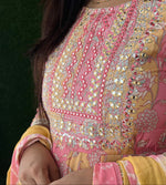 Load image into Gallery viewer, Peplum with Sharara kurti set - SONEETA
