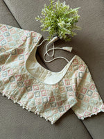Load image into Gallery viewer, Cream : Readymade blouse [MIRNA]
