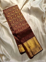 Load image into Gallery viewer, Gajagamini - Pure Kanjivaram Silk Saree with Gold Zari
