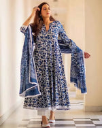 Load image into Gallery viewer, JEEVITHA [M / 38] - Anarkali Kurti Set
