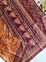 Load image into Gallery viewer, Printed Dola Viscose Saree : Vrinda Leela
