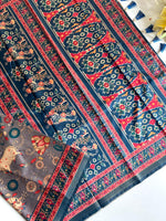 Load image into Gallery viewer, Printed Dola Viscose Saree : Vatsalya Gatha

