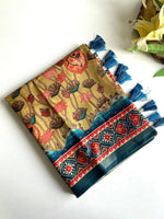 Load image into Gallery viewer, Printed Dola Viscose Saree : Pushpa Vatika
