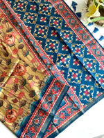 Load image into Gallery viewer, Printed Dola Viscose Saree : Pushpa Vatika
