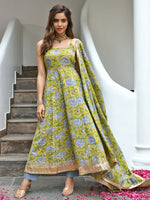 Load image into Gallery viewer, VRITI [XL / 42] - Anarkali kurti set
