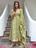 Load image into Gallery viewer, VRITI [XL / 42] - Anarkali kurti set
