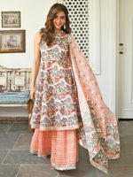 Load image into Gallery viewer, RIDHI [S / 36] - Flared Kurti Suit Set
