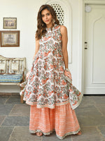Load image into Gallery viewer, RIDHI [L / 40] - Flared Kurti Suit Set
