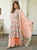 Load image into Gallery viewer, RIDHI [L / 40] - Flared Kurti Suit Set
