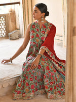 Load image into Gallery viewer, ANKITA [S / 36] - Flared kurti set
