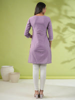 Load image into Gallery viewer, VARSHINI (Lilac) [2XL / 44] - Kurti Top
