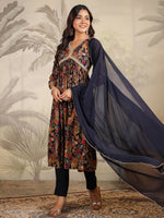 Load image into Gallery viewer, MIRNA [L / 40] - Alia cut kurti set
