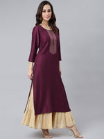 Load image into Gallery viewer, DAVINA [XS / 34] - Straight cut kurti top
