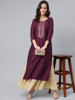 Load image into Gallery viewer, DAVINA [M / 38] - Straight cut kurti top
