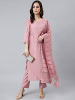 Load image into Gallery viewer, DIYA [3XL / 46] - Straight cut kurti set
