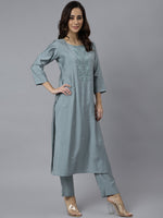 Load image into Gallery viewer, SIYA [M / 38] - Straight cut kurti set
